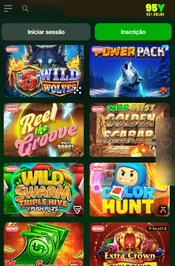 Aplicativo do 95Y cassino